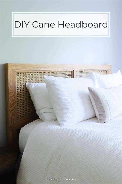 Simple Cane Headboard