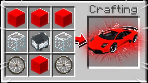 simple cars minecraft crafting