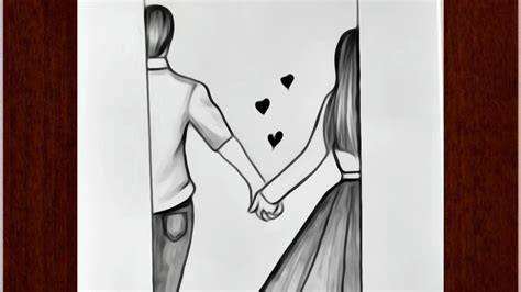 Simple couple drawing techniques