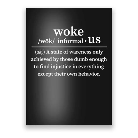 simple definition of woke