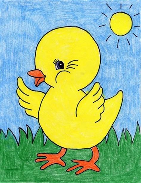 simple drawing for kids to copy pdf free download