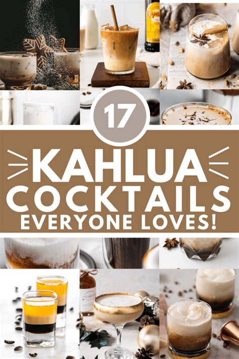 Simple Drinks With Kahlua