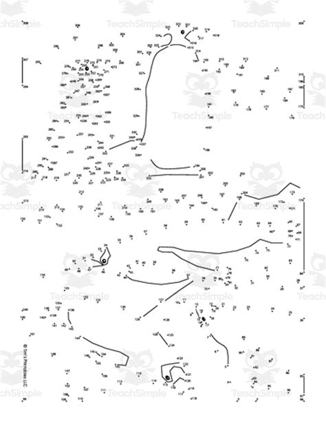 Simple Extreme Dot To Dot Printable