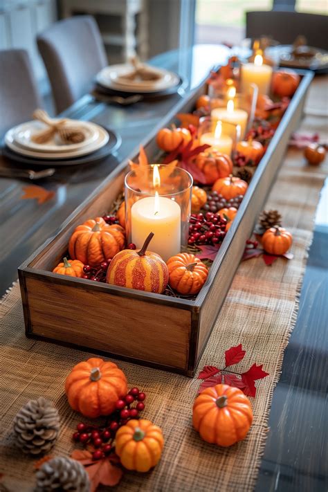Simple Fall Centerpiece Ideas