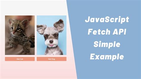 simple fetch api example javascript