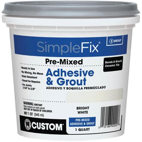Simple Fix Adhesive Grout