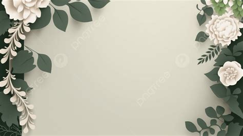 Simple Floral Website Background