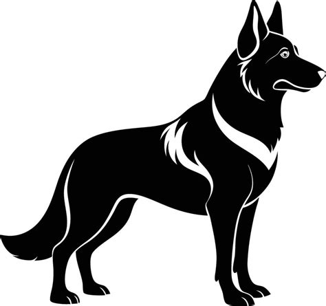 simple german shepherd