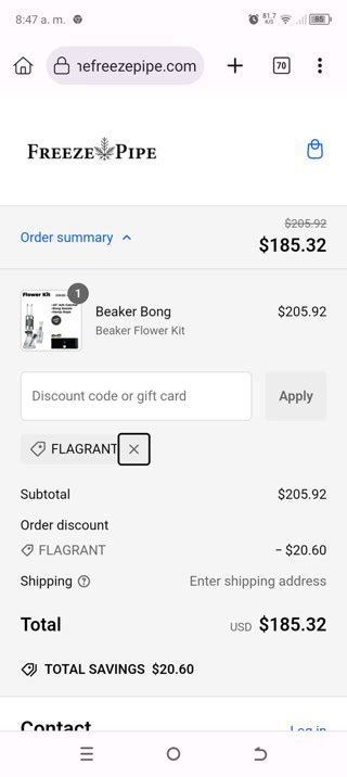 Simple Glass Pipe Coupon Code