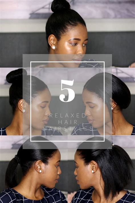  79 Stylish And Chic Simple Hairstyles For Relaxed Hair With Simple Style