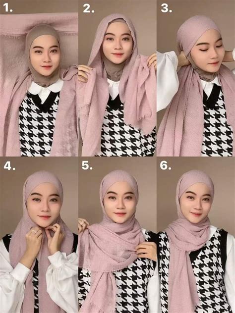 simple hijab tutorial hijab trendz Pinterest Simple hijab tutorial,
Style and Hijab tutorial