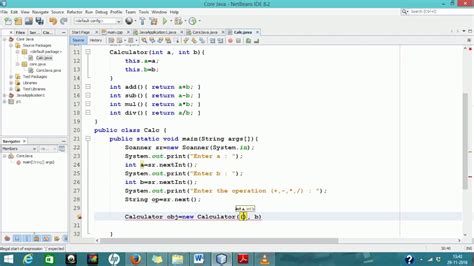 simple java code for calculator