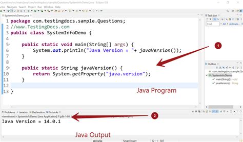 simple java program