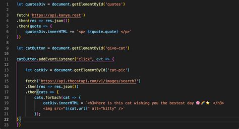simple javascript website example