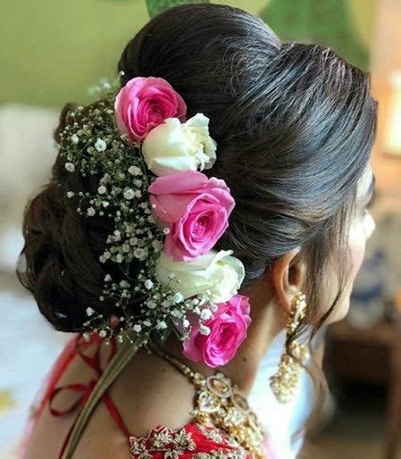 Unique Simple Juda Hairstyle For Short Hair For Bridesmaids
