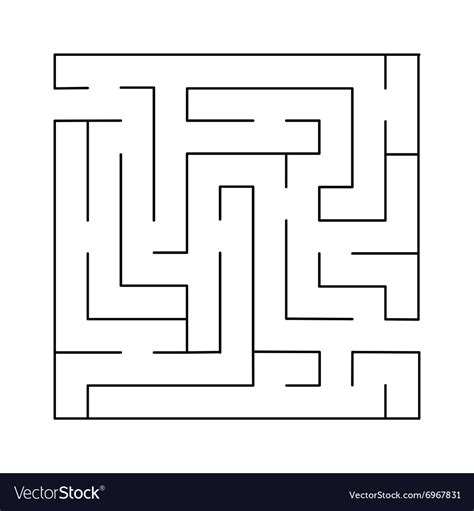 Simple Labyrinth Printable Pattern