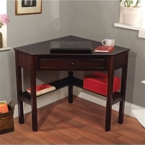 ukchat.site:simple living espresso corner writing desk