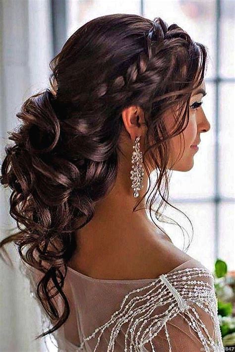 This Simple Long Hair Wedding Styles For Bridesmaids