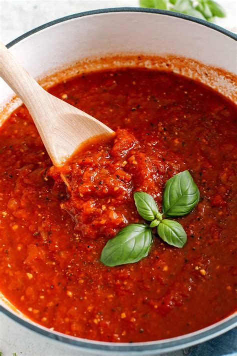 Easy Homemade Simple Marinara Sauce Recipe Everyone Will Love
