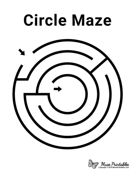 Simple Maze Circle