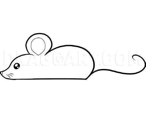 How to Draw a Mouse Cartoon Easy Drawing Lesson for Kids Drawing lessons for kids, Simple