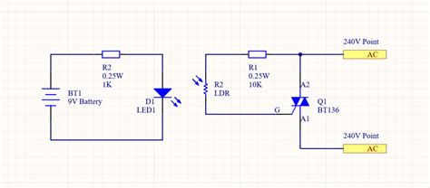 Simple Optocoupler Circuit