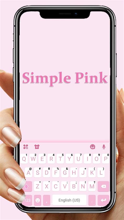 Simple Phone Theme Ideas Pink