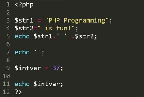 simple php program example