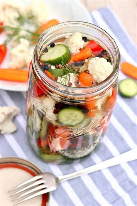Simple Pickled Veggies