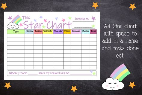Simple Printable Star Chart