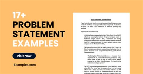 simple problem statement examples for students