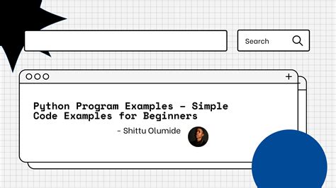 simple python program examples for beginners