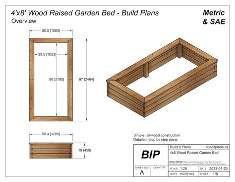 Simple Raised Garden Bed Plans