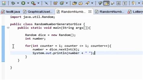 simple random number generator java