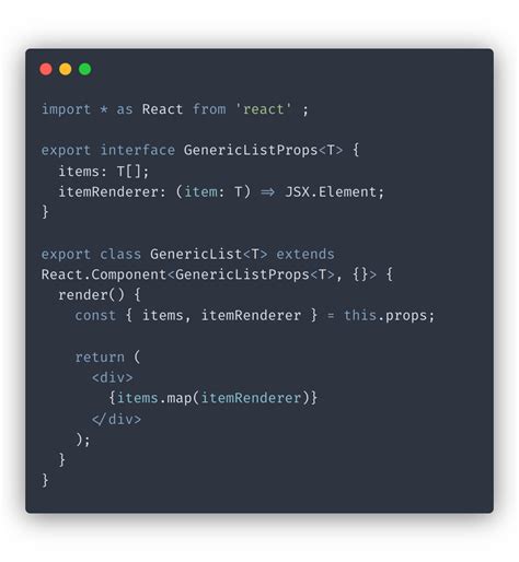 simple react typescript example