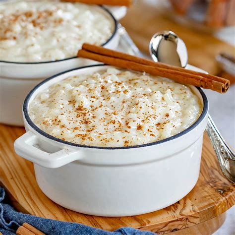 Easy Creamy Rice pudding recipe old fashioned rice pudding Easy pudding recipes, Rice pudding