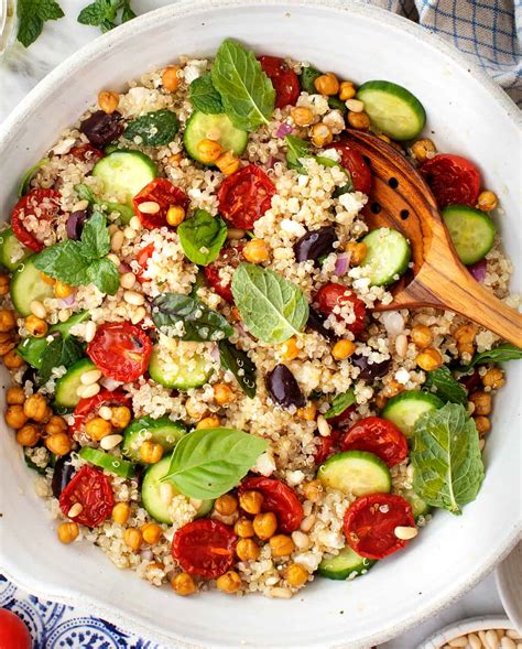 simple salad ideas with quinoa