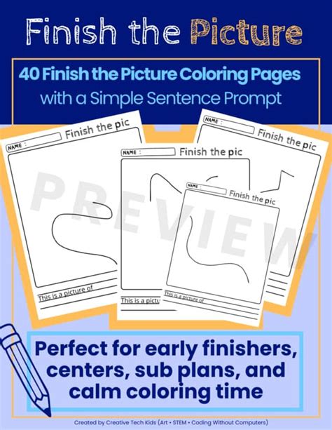 Simple Sentence Coloring Pages