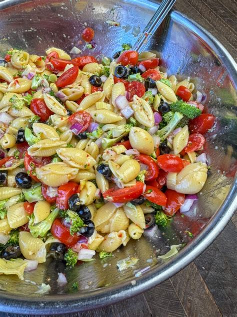 Simple Shell Pasta Salad