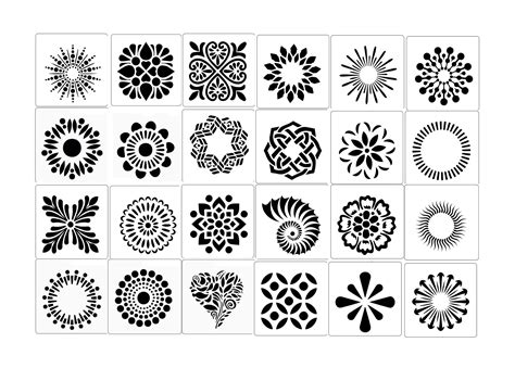 Simple Stencil Designs