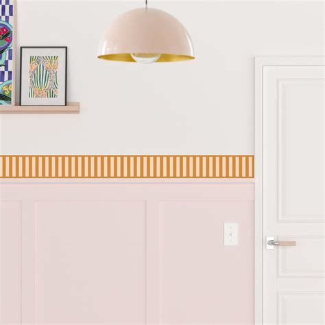 Simple Stripes Wall Border