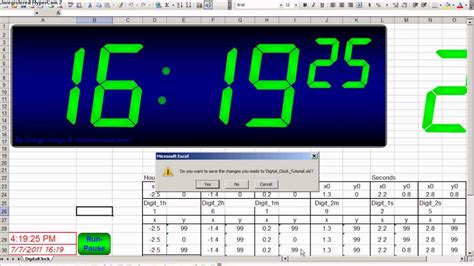 simple time clock for excel