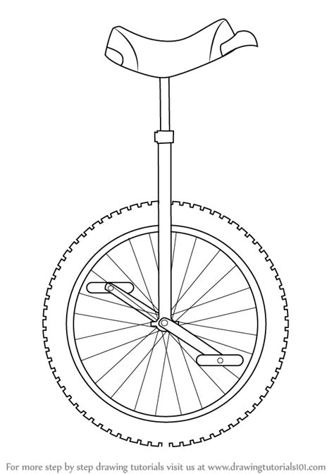 Simple Unicycle Drawing