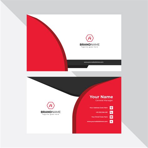 Simple Visiting Card Design