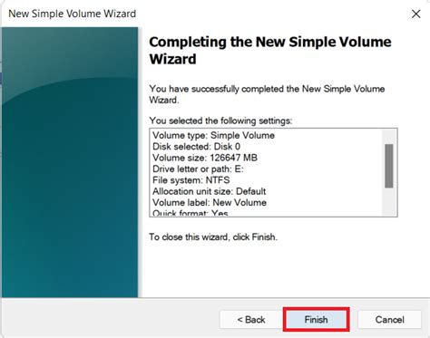 simple volume wizard windows 11