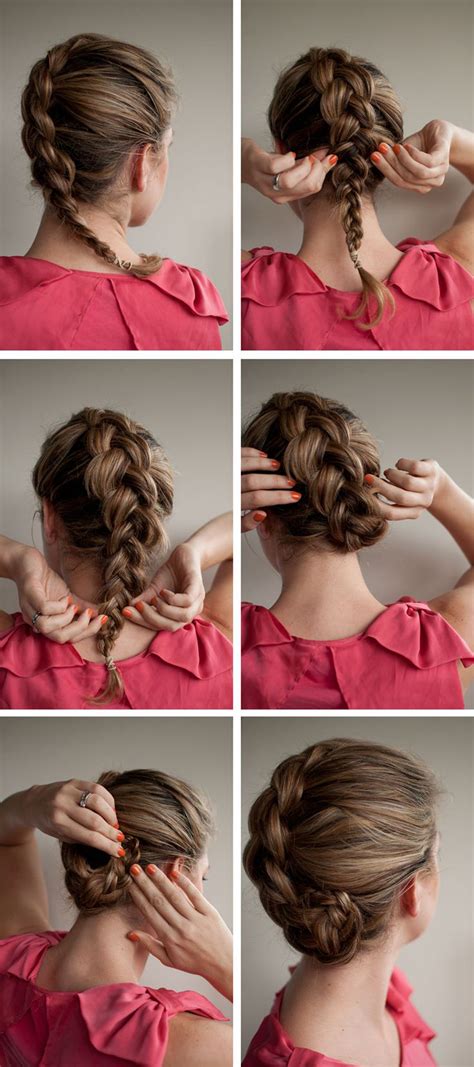 Perfect Simple Way To Braid Your Own Hair With Simple Style