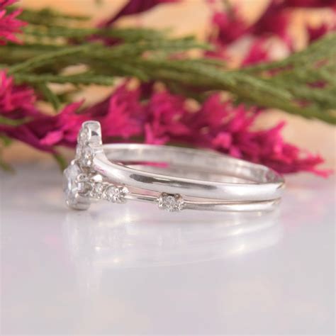 Simple Wedding Rings Silver
