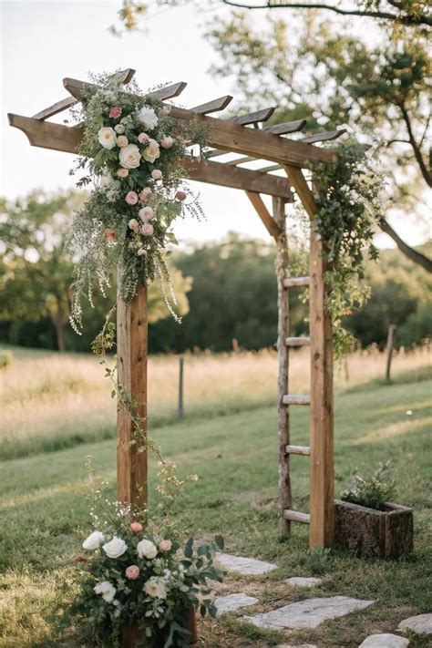 Simple Wedding Trellis Ideas