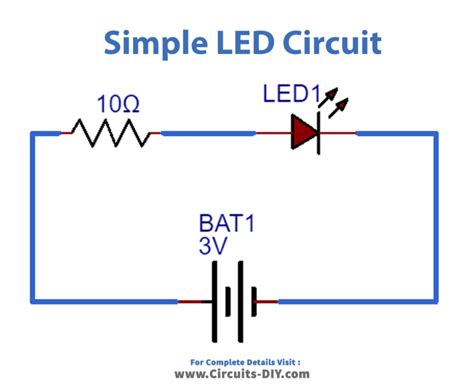 simple flashing led circuit diagram Wiring Diagram and Schematics