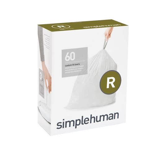 Simplehuman Trash Can Liner Code R